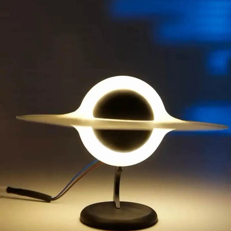 Blackholes Black Hole Night Light Interstellar Merch Cosmic Model Desktop Ornament Atmosphere Decor Collectible Gift
