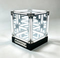 WWPPU Hypercube LED Table Lamp Multi-layer Mirror Infinity Projection Abyss Box Premium Acrylic Geek Room Decor Items